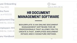 HR Document Management Software