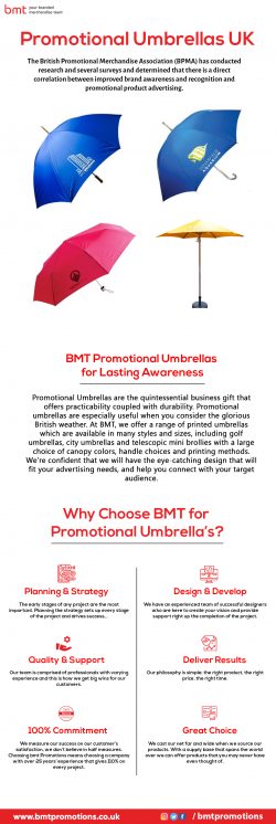 Promotional Umbrellas UK