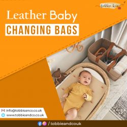 Leather Baby Changing Bags