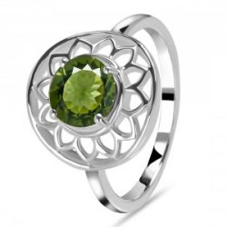 Buy Wholesale Natural Moldavite Rings