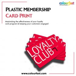 Plastic Membership Card Print