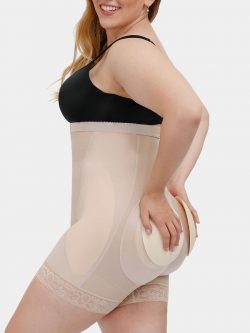 4 Removable Pads Plus Size Shorts Sculptor | Women’s Shaper Shorts & DuraFits