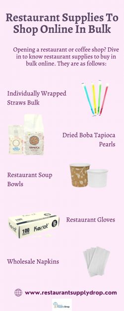 Restaurant Supplies To Shop Online In Bulk