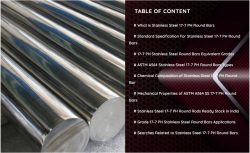 STAINLESS STEEL 17-7 PH ROUND BAR