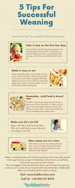 5 Tips For Successful Weaning