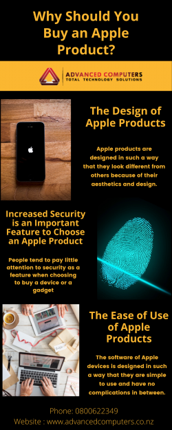 Why should you buy an Apple product?