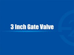 3 Inch Gate Valve