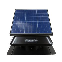 14″ Solar Attic Fan 40 W Panel – 1092 CFM