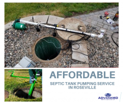 Affordable Septic Tank Pumping Service in Roseville