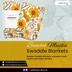 Bamboo Muslin Swaddle Blankets