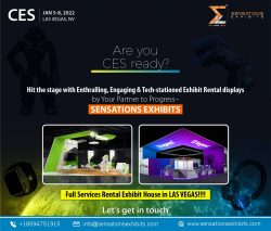 Exhibit In CES Las Vegas 2022 With Sensations Exhibits