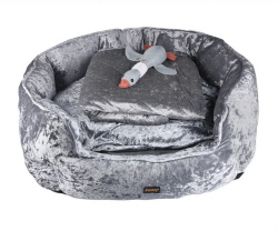 Large Pet Cuddle Bundle Grey