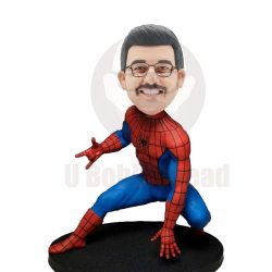 Custom Spider Man Bobblehead With Classic Gestures