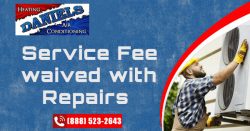 Service Fee Waived With Repairs