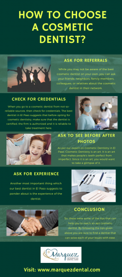 HOW TO CHOOSE A COSMETIC DENTIST?