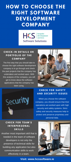 How to Choose the Right Software Development Company