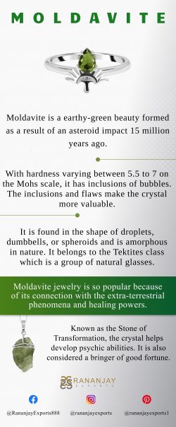 About Moldavite Jewelry