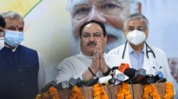 JP Nadda visits AIIMS, ‘Corona vaccine campaign is a success’