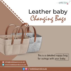 Leather Baby Changing Bags