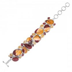 Buy red Sterling Silver Mookaite Jewelry