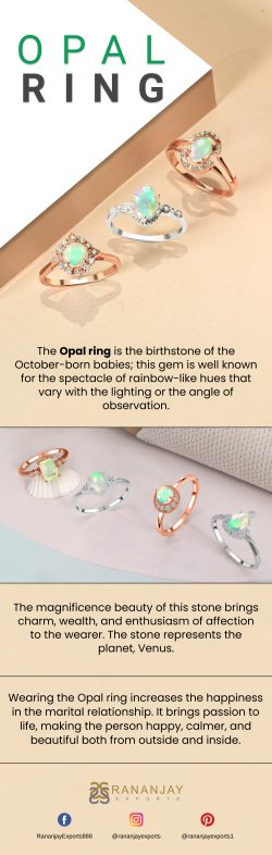 Beautiful Golden Opal Ring at Best Price.