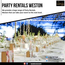 Party Rentals Weston