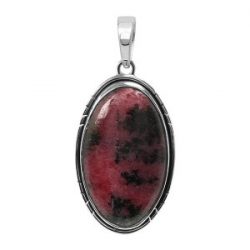 Wholesale Silver Rhodonite Stone Jewelry