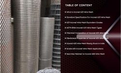 Inconel 625 Wire Mesh