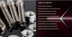 MONEL 400 FASTENERS