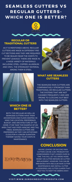 Seamless Gutters vs Regular Gutters – Which One is Better?