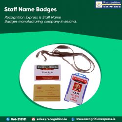 Staff Name Badges