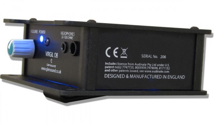 VIRGIL OB – Stereo Outside Broadcast Dante/AES67 Headphone Amplifier