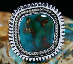 NED NEZ BLUE GEM TURQUOISE RING