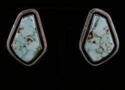 NED NEZ DRY CREEK TURQUOISE EARRINGS