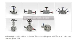 Monoflange Valve manufacturers in india