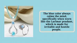 The Blue Larimar Jewelry