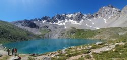 Snowshoeing In Alps