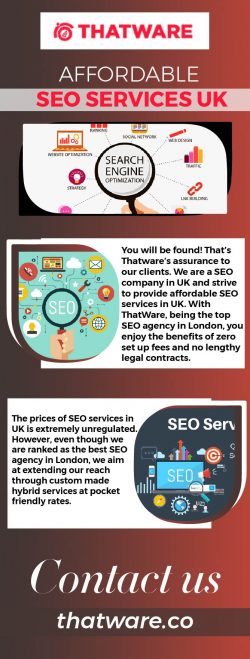 Affordable SEO Services UK – Thatware LLP