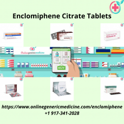 Buy Enclomiphene Citrate Tablets | Enclomiphene Citrate Medicine | onlinegenericmedicine.com