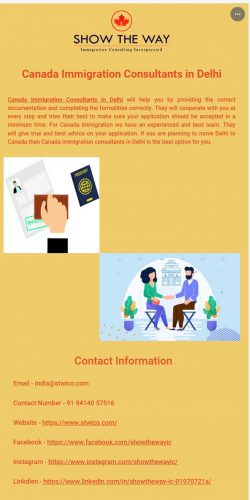 Skillful Canada Immigration Consultants in Delhi