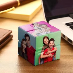 Custom Photo Rubik’s Cube For Lover Multiphoto Colorful Infinite Cube