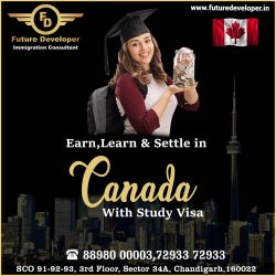 Earn, Learn & Settle in Canada Study Visa With Overall 6 Bands in IELTS✈️?.