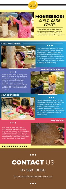 Experienced Child Care Center In Coomera – Wattle Montessori