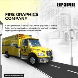 Professional fire graphics company near me || Grafix Systems