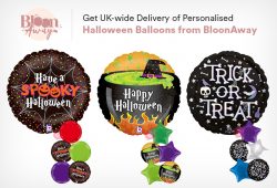 Get UK-wide Delivery of Personalised Halloween Balloons from BloonAway