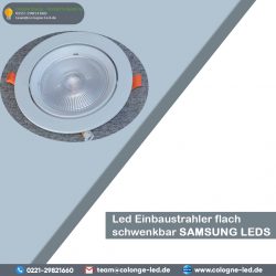 Led Einbaustrahler Flach Schwenkbar Samsung Leds