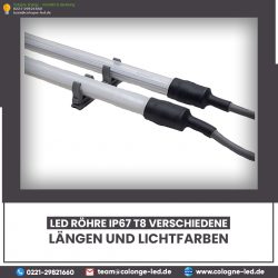 LED Röhre IP67 T8 verschiedene Längen und Lichtfarben