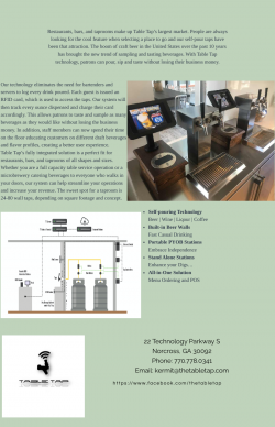 Best Original Self-Pour Pioneers by Table Tap