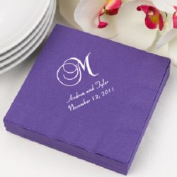 Personalized Napkins For Special Events