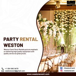 Party Rental Weston